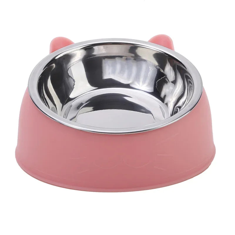 TiltBowl Pro — Tigela Inclinada de Aço Inox para Gato e Cão