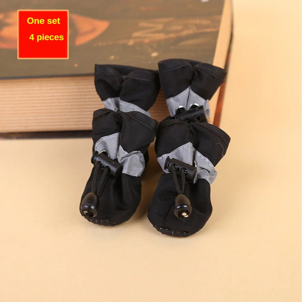 PawBoots Pro — Botas Impermeáveis para Cão (Pack 4)