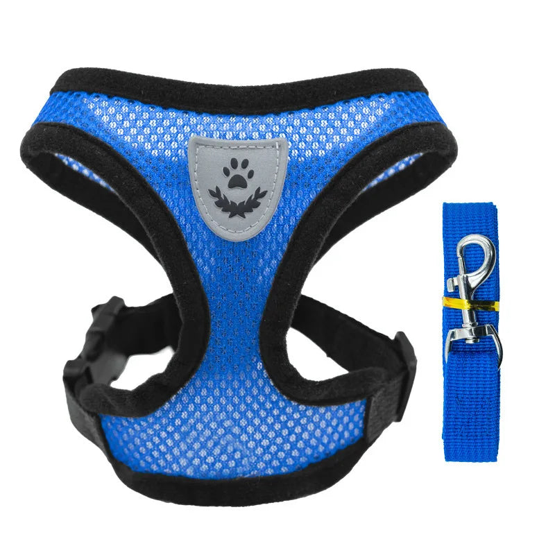 HarnessWalk Pro — Arnês Ajustável para Cão e Gato
