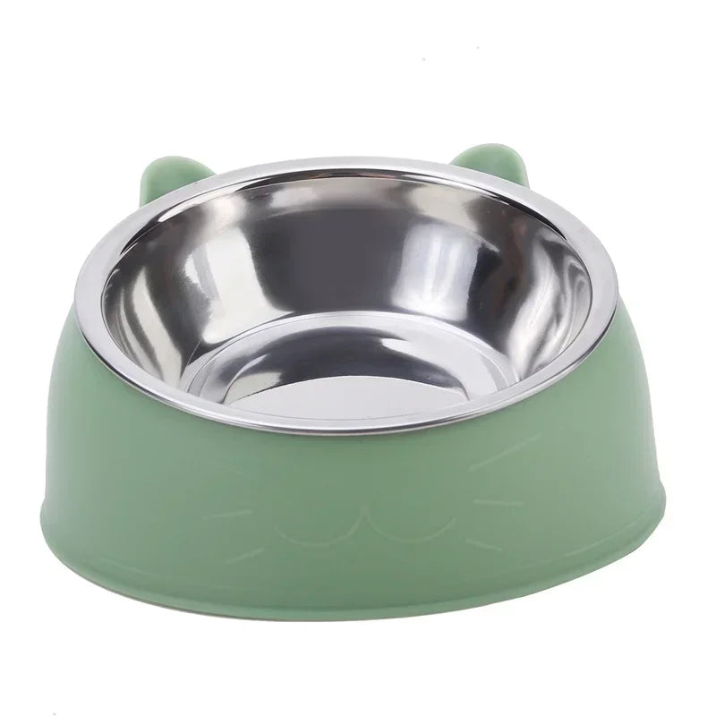 TiltBowl Pro — Tigela Inclinada de Aço Inox para Gato e Cão