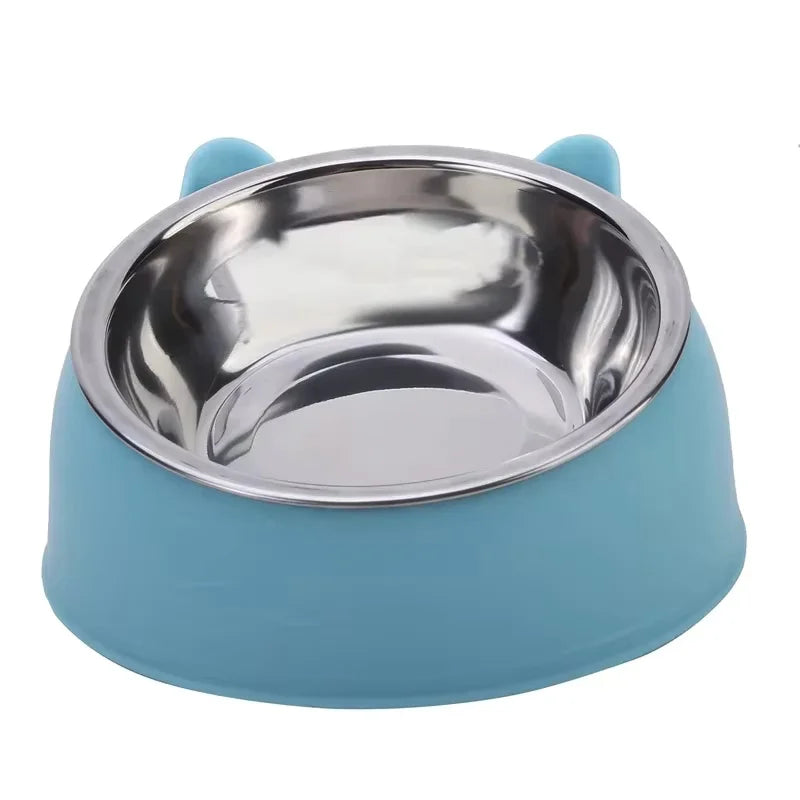 TiltBowl Pro — Tigela Inclinada de Aço Inox para Gato e Cão