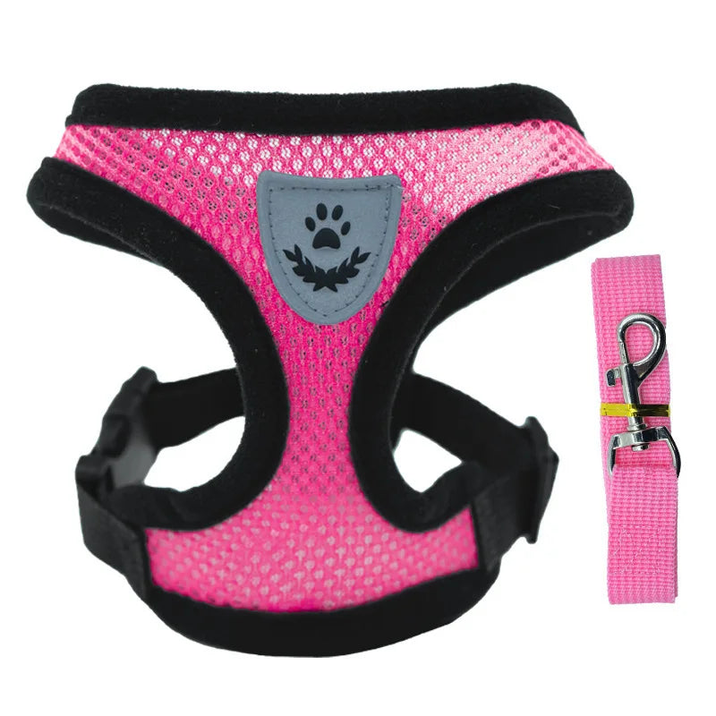 HarnessWalk Pro — Arnês Ajustável para Cão e Gato