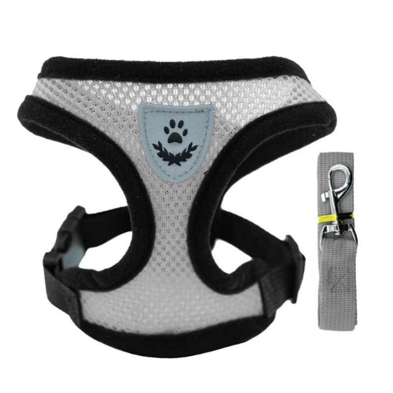HarnessWalk Pro — Arnês Ajustável para Cão e Gato