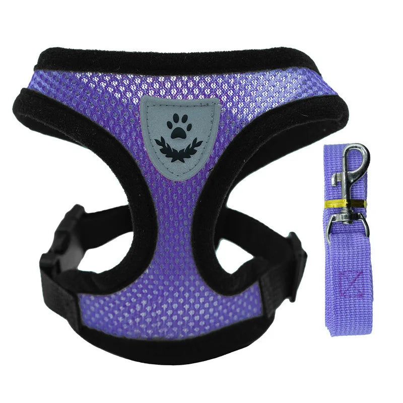 HarnessWalk Pro — Arnês Ajustável para Cão e Gato