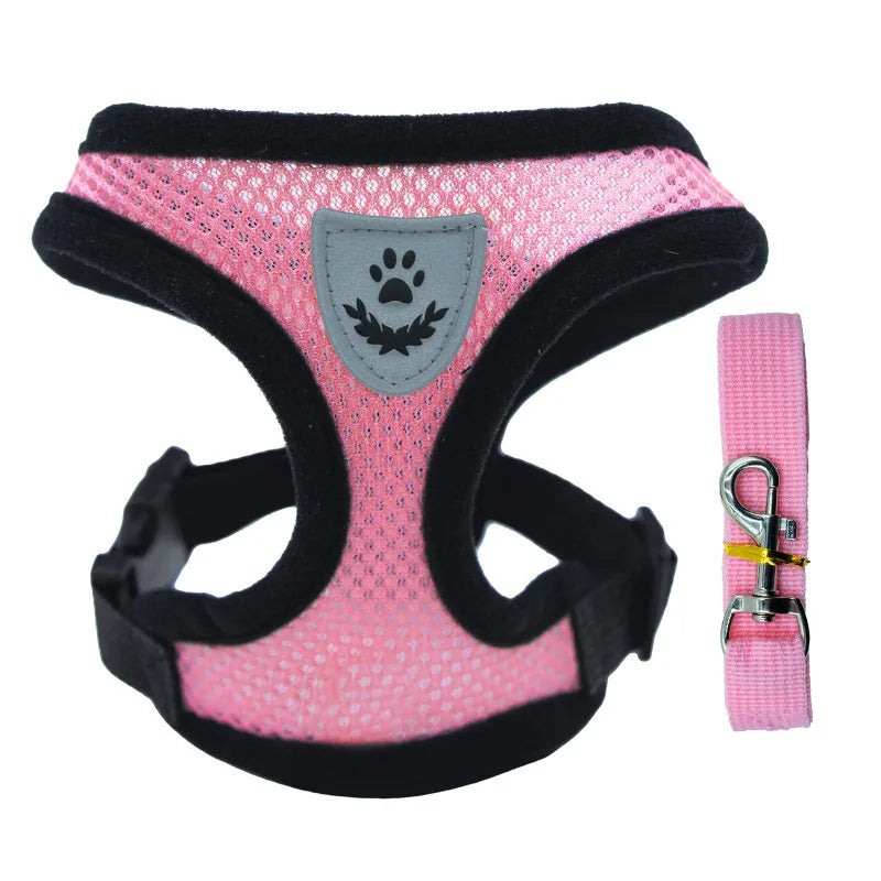 HarnessWalk Pro — Arnês Ajustável para Cão e Gato