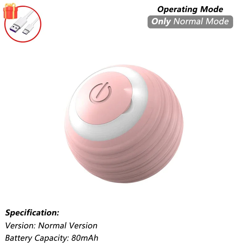 RollBall Pro — Bola Inteligente Interactiva com Cauda para Gato