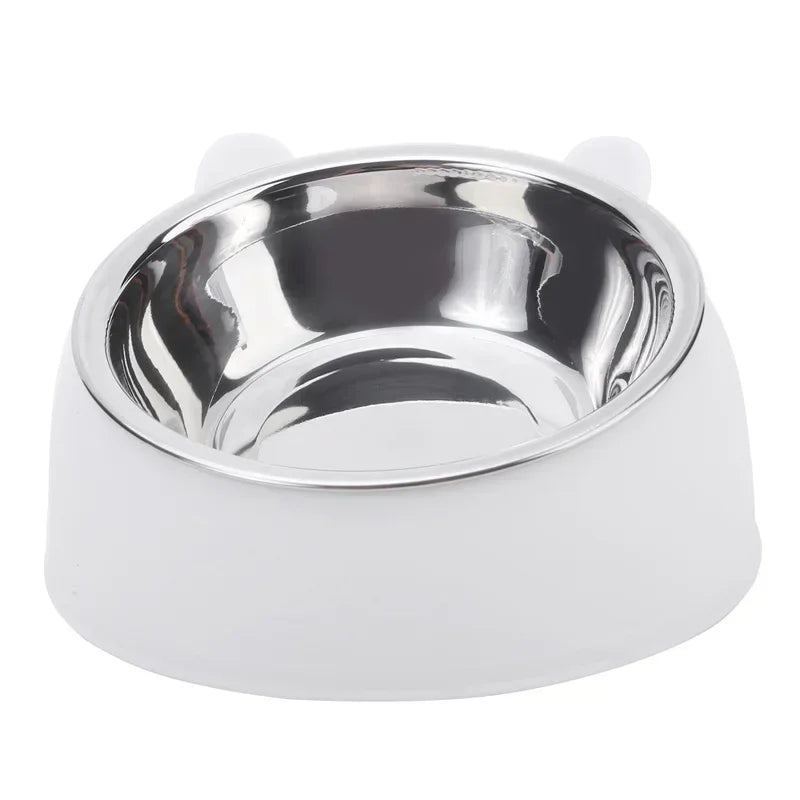 TiltBowl Pro — Tigela Inclinada de Aço Inox para Gato e Cão