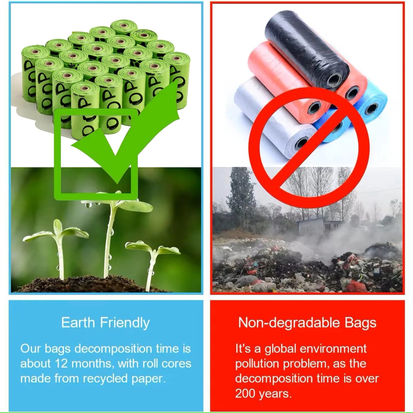 EcoPoopBags — Sacos Biodegradáveis para Cão com Aroma a Lavanda