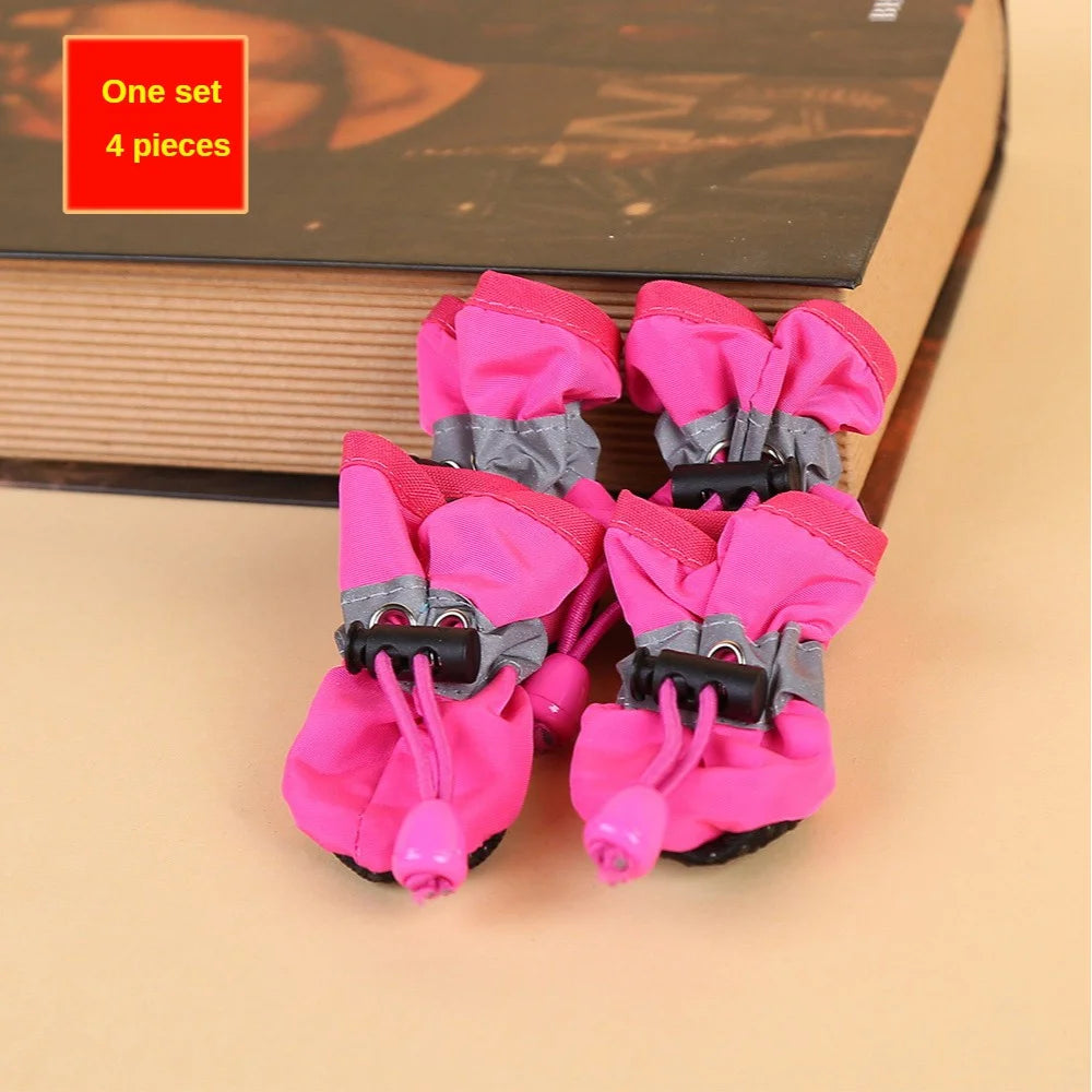 PawBoots Pro — Botas Impermeáveis para Cão (Pack 4)