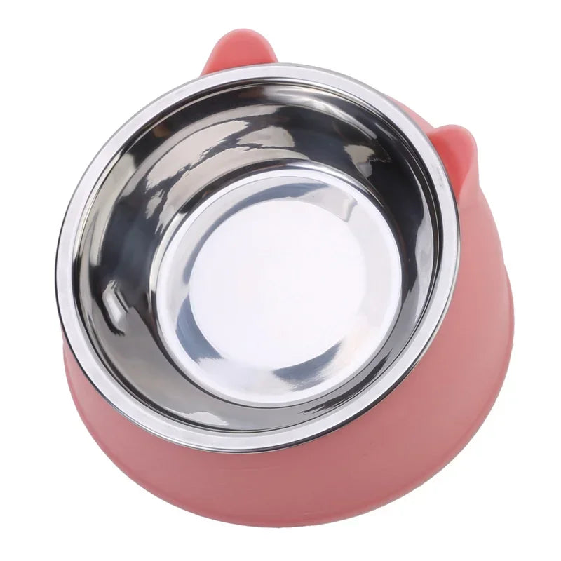 TiltBowl Pro — Tigela Inclinada de Aço Inox para Gato e Cão