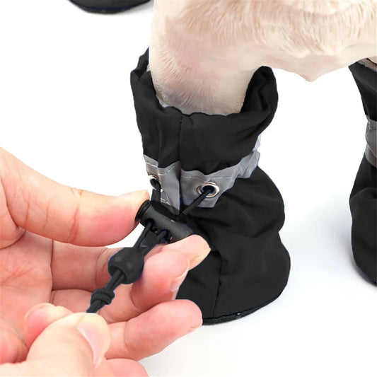 PawBoots Pro — Botas Impermeáveis para Cão (Pack 4)