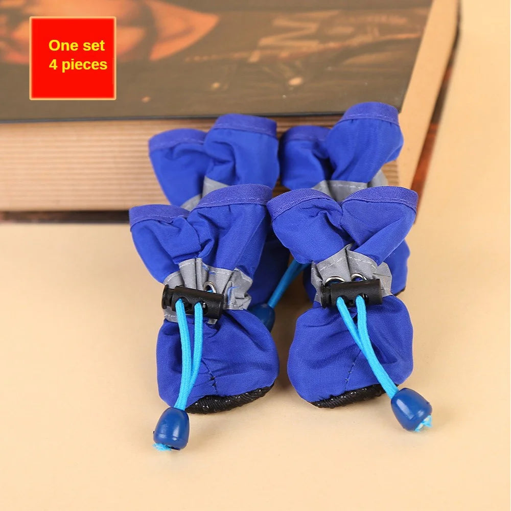PawBoots Pro — Botas Impermeáveis para Cão (Pack 4)