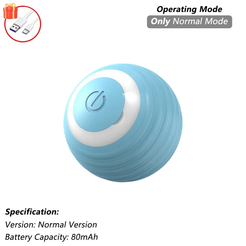 RollBall Pro — Bola Inteligente Interactiva com Cauda para Gato