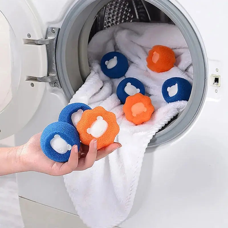 LintBalls Pro — Bolas Remove-Pêlo para Máquina de Lavar (Pack Reutilizável)