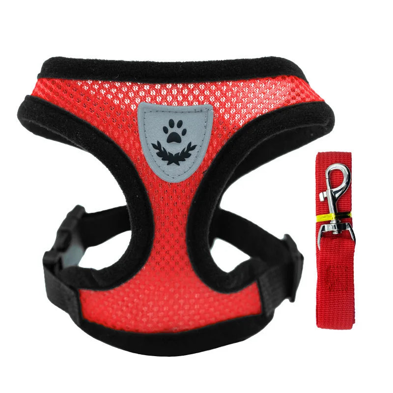 HarnessWalk Pro — Arnês Ajustável para Cão e Gato