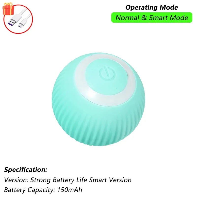 RollBall Pro — Bola Inteligente Interactiva com Cauda para Gato